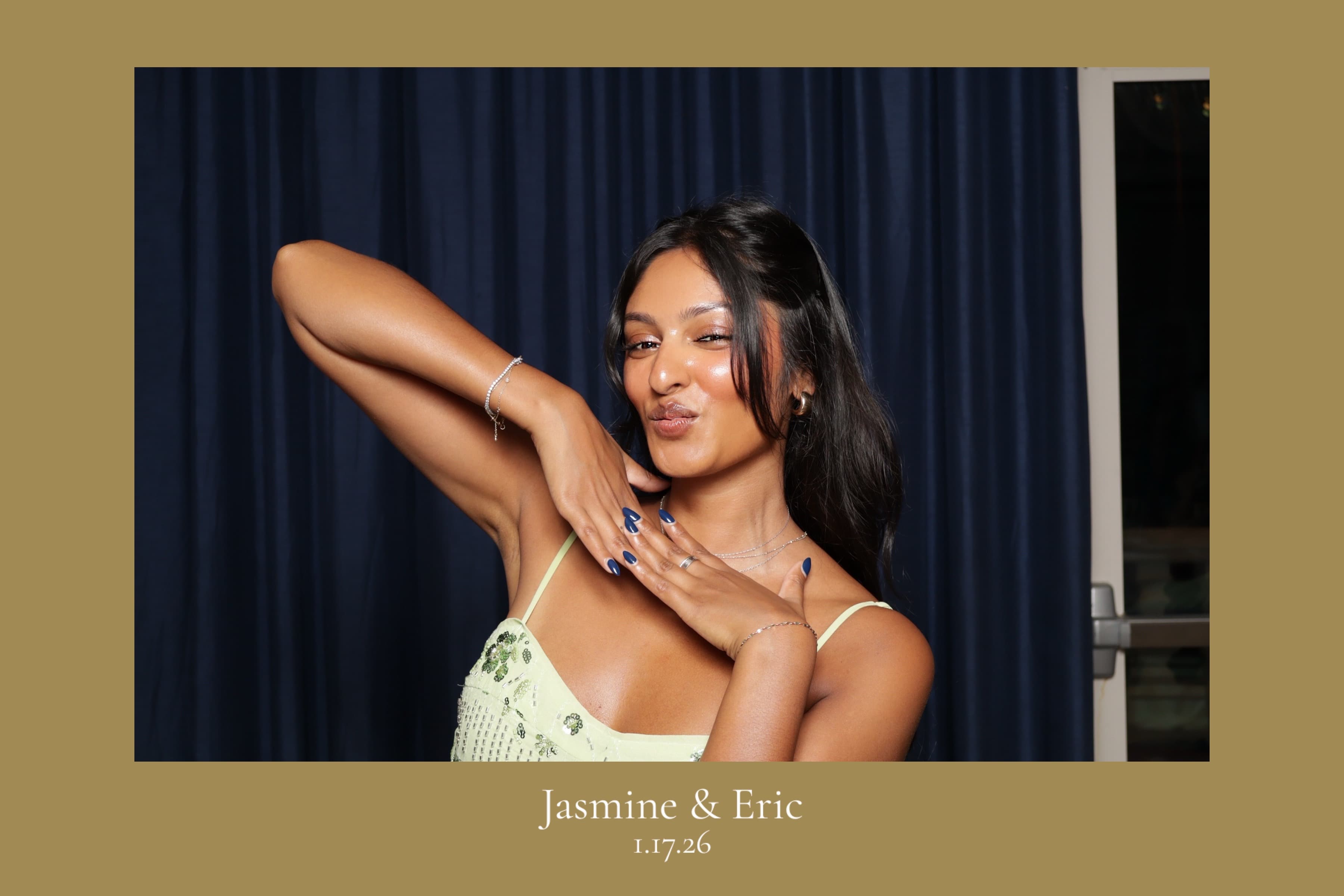 Guests enjoying the photo booth