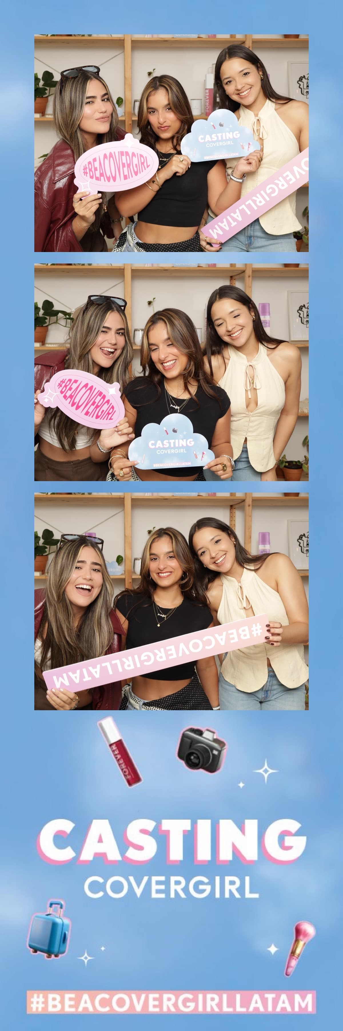Event photo booth experience
